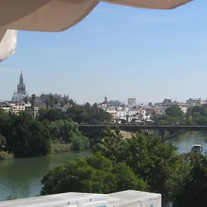 Trianabridgeviews ático Con Vistas Al Puente De Triana Calle Castilla 38 Sevilla